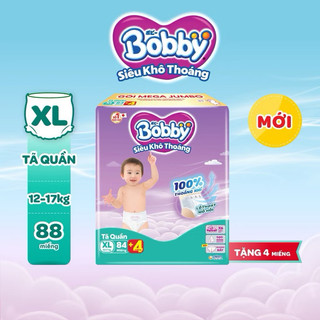 Tã quần Bobby mới Mega Jumbo Size L96+12