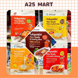 Tokbokki Hàn Quốc O'food Gói 140g, Bánh Gạo Cay Hàn Quốc