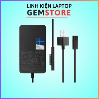 Sạc Surface Pro 3 4 5 6 7 8 X, Go 1 2, Surface Laptop 1 2 3, Surface Book - Adapter Surface New - Charger 65W - ZIN