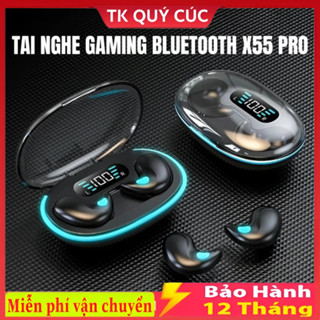 Tai Nghe Không Dây X55 / F9 / M10 / KY8 PRO Bluetooth Màn Hình LED Tai Nghe Tích Hợp Mic , Khử Tiếng Ồn
