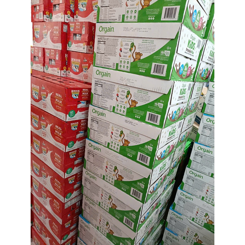 [ Date 2026 ] Sữa Khỉ hữu cơ Organic Orgain Kids Protein Chocolate 237 ml x 24 hộp - Hàng nội địa Mỹ