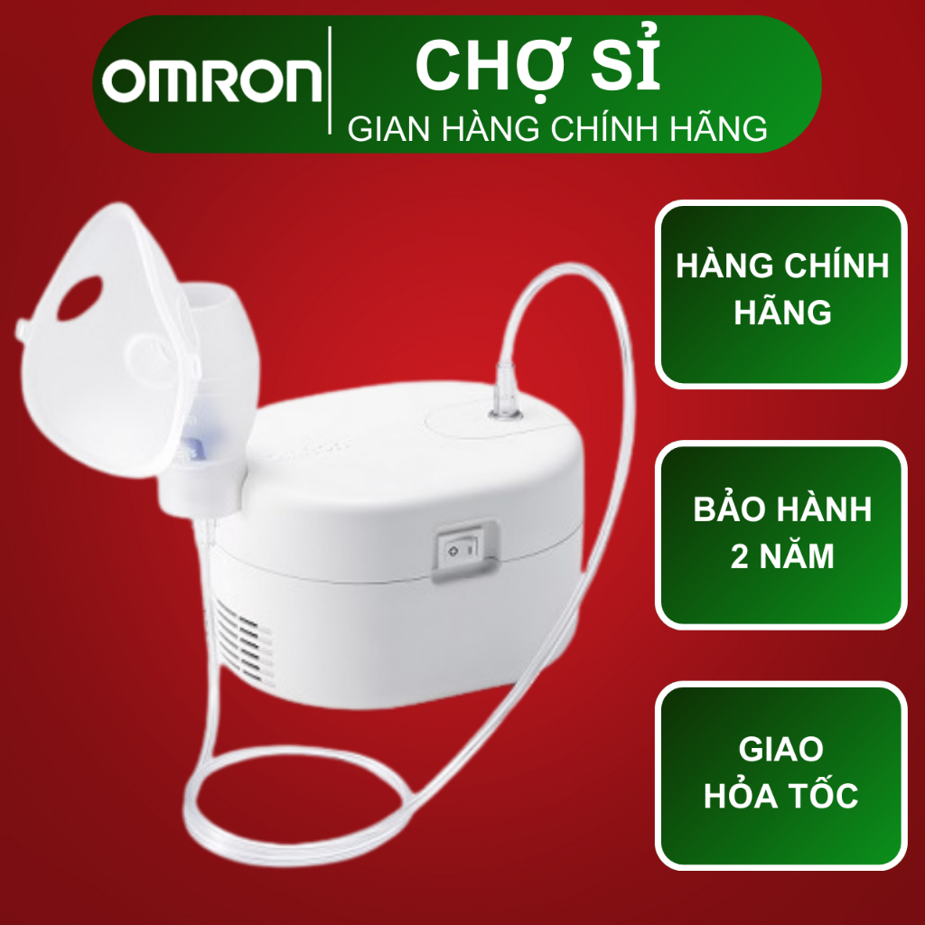 Máy xông khí dung mũi họng Omron NE-C106 | Thương Hiệu Nhật Bản - Bảo Hành 24 Tháng
