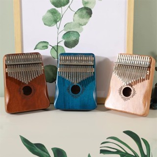 Đàn Kalimba 17 - 21 Phím Gỗ Mahogany Nguyên Khối Chất Lượng + Full phụ kiện (AP Music)