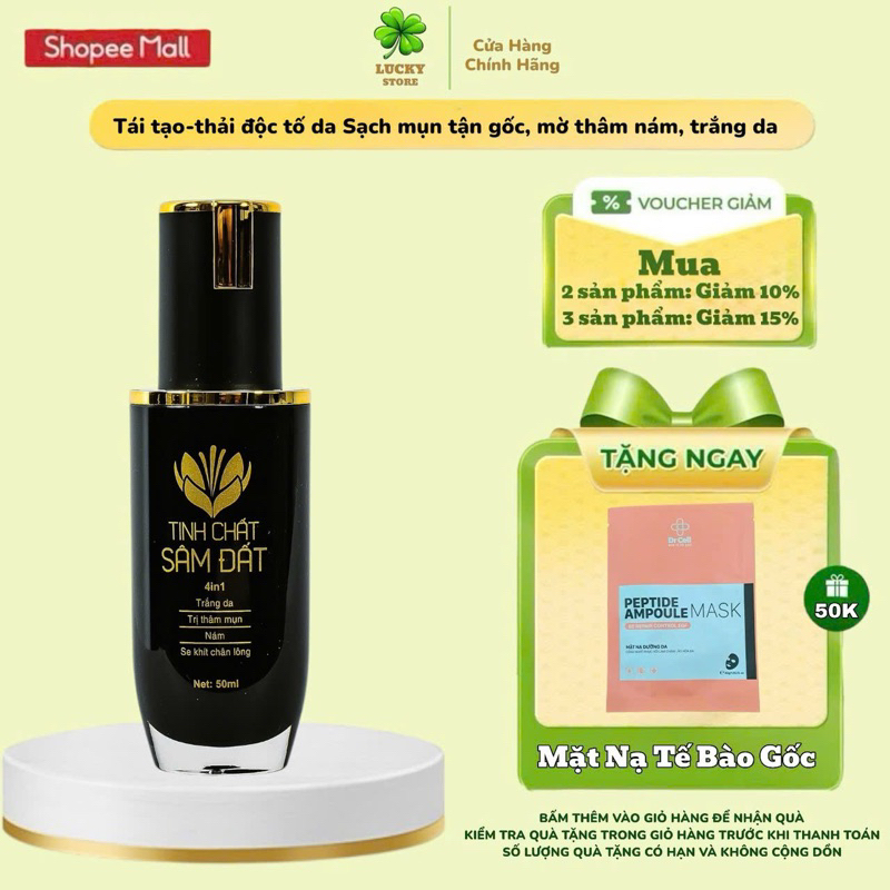 Tinh Chất Sâm Đất DR CELL 50ml