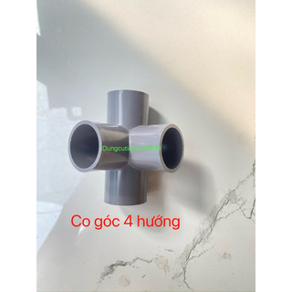 Co góc 3 hướng, 4 hướng, chữ thập phi 21, phi 27, phi 34, phi 42, phi 49