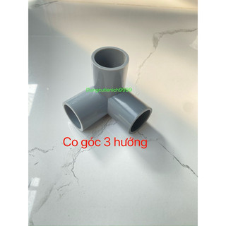 Co góc 3 hướng, 4 hướng, chữ thập phi 21, phi 27, phi 34, phi 42, phi 49