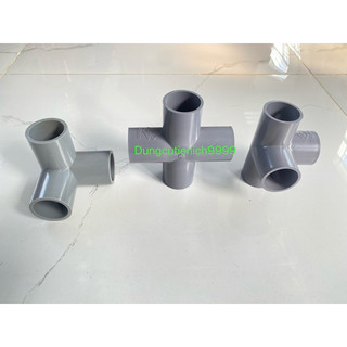 Co góc 3 hướng, 4 hướng, chữ thập phi 21, phi 27, phi 34, phi 42, phi 49