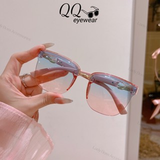 Giá sỉ Kính râm nữ thời trang form nữa viền sang chảnh đi ngày và đêm 8927 mẫu mới 2025 check in sang chảnh no box