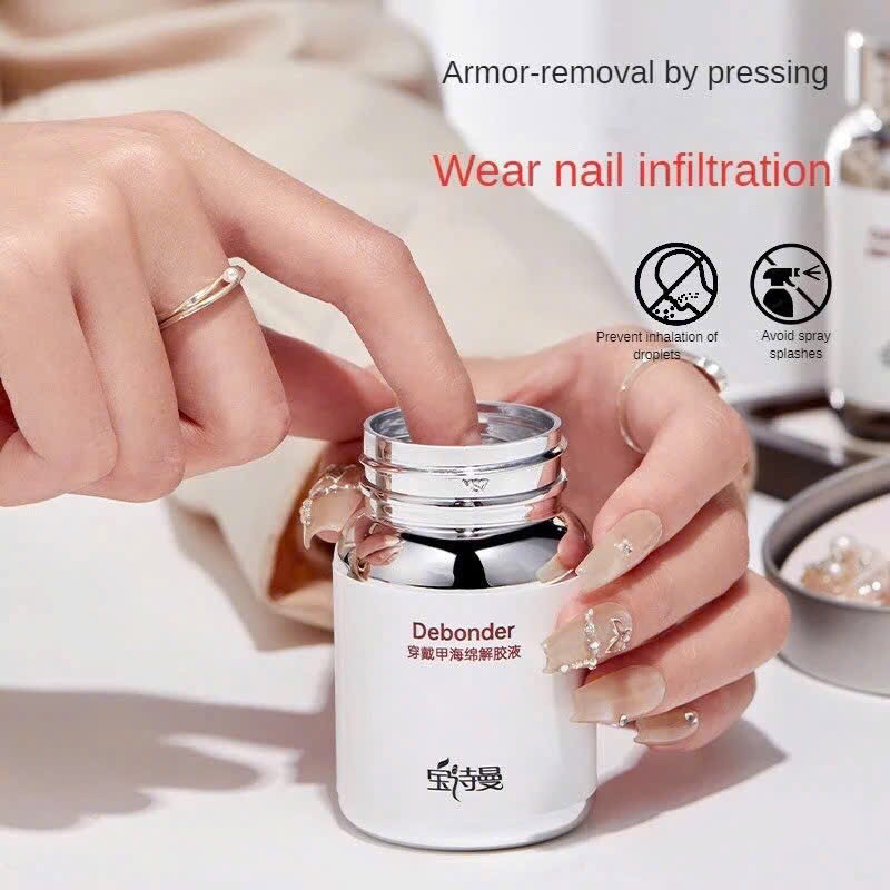 Tinh chất tháo móng tự động DEBONDER – Sủi móng DEBONDER an toàn, mau chóng, không đau rát, sơn gel 
