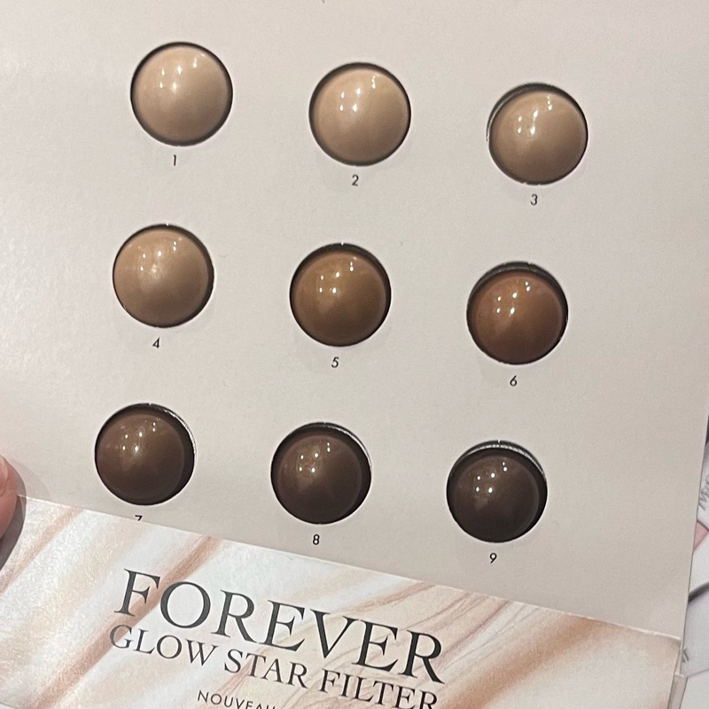 Sample kem nền Đ0 Forever 9 ô chuẩn auth từ Sephora