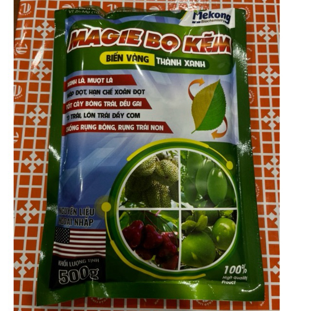 Magie bo kẽm giúp xanh lá mập đọt 500gr