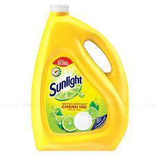 Nước rửa chén Sunlight Bio-care với thành phần từ 100% tự nhiên Chai 3.5kg