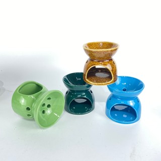 Bếp Đốt Xông Bồ Kết- Gốm Hoa (giao ngẫu nhiên các màu)