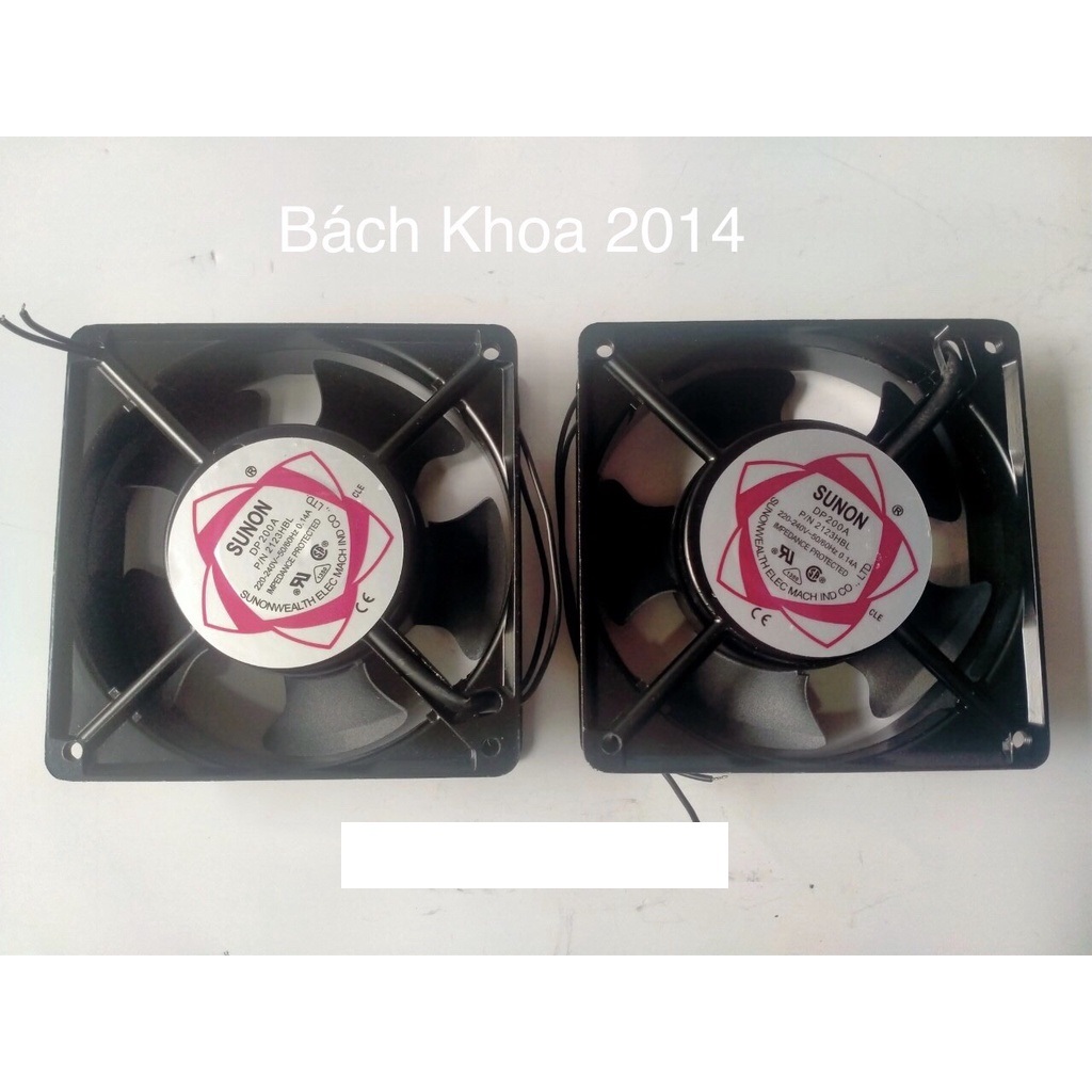 Quạt thông gió [SIÊU RẺ] quạt hút mùi điện 220V, kích thước 12x12 - 15x15