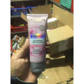 Sữa rửa mặt lão Loreal cấp ẩm và sáng da 100ml