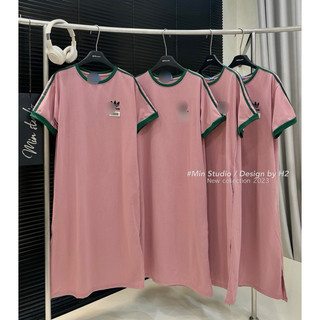 Váy xuông nữ dáng dài thêu logo siêu hot hàng qc freesize40-65kg