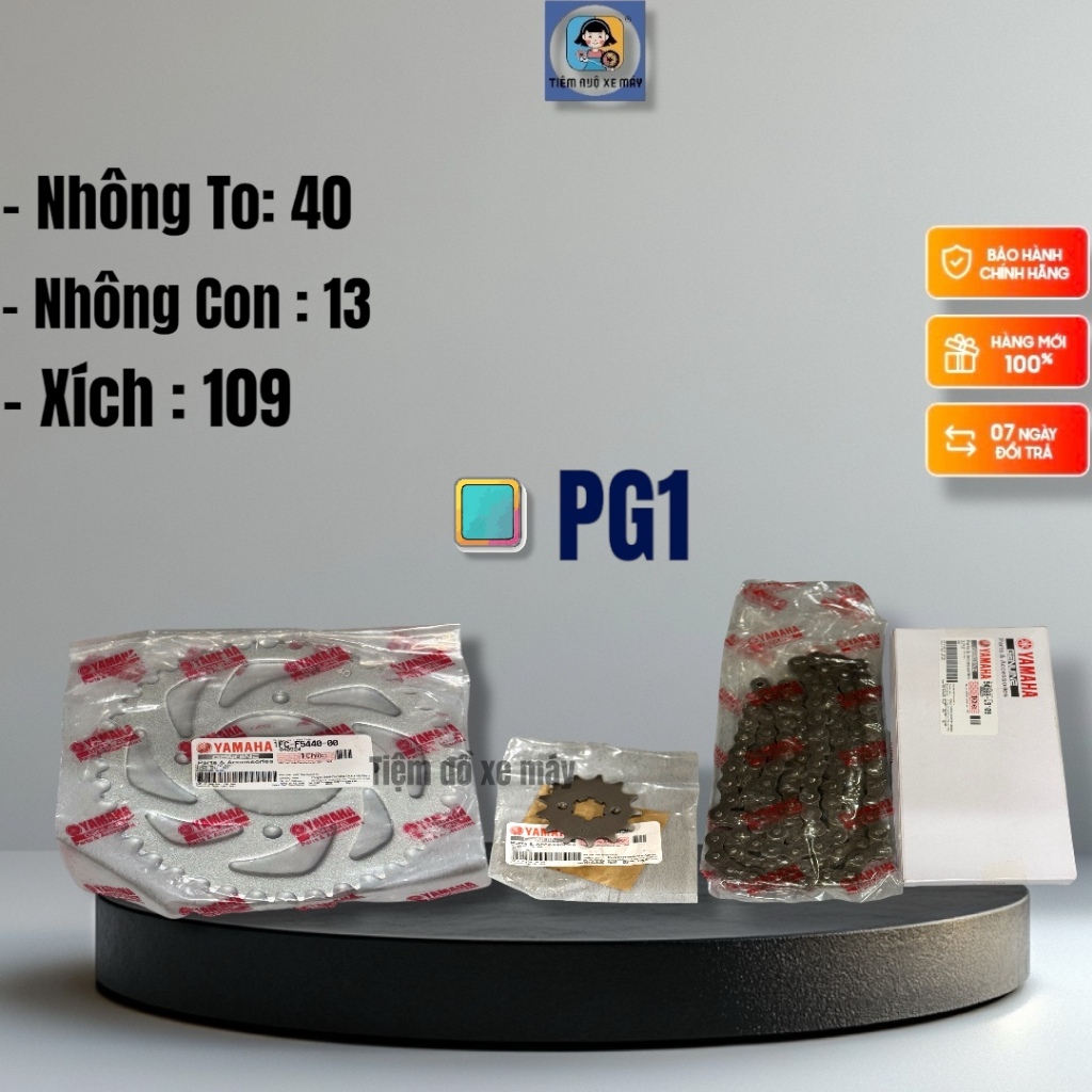 Nhông xích xe PG-1   [YAMAHA-chính hãng]