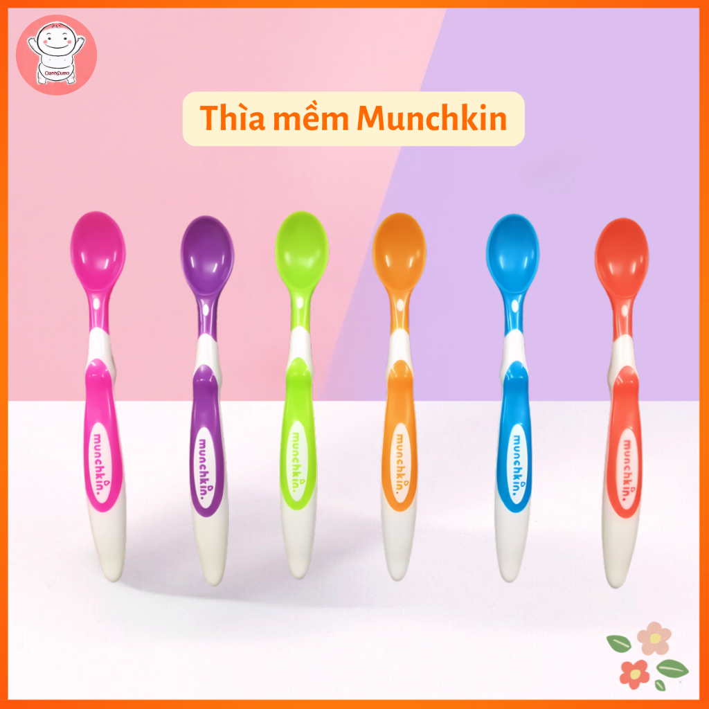 Thìa mềm ăn cháo Munchkin