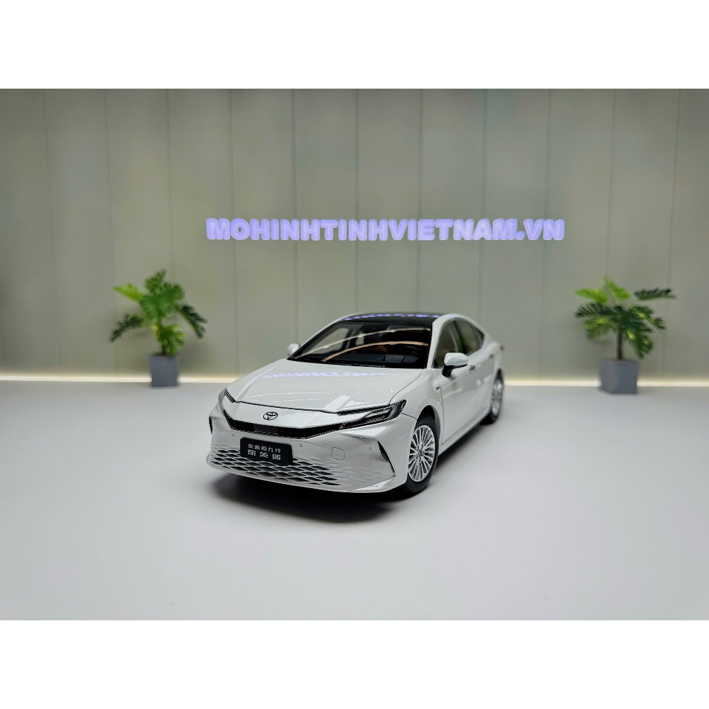 XE MÔ HÌNH TOYOTA CAMRY 2024,TỶ LỆ 1/18 PAUDI
