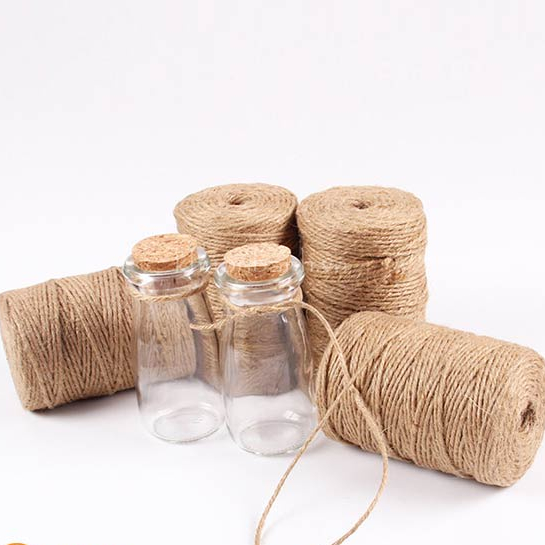 Cuộn dây thừng gai dây mây cói thô trang trí handmade