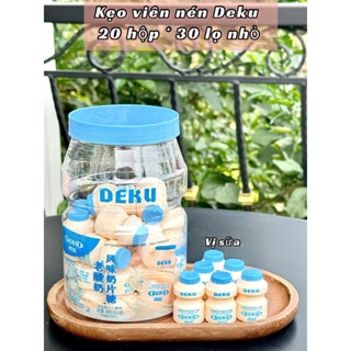 Hộp 30lọ kẹo sữa chua Deku thơm ngon nhiều vị