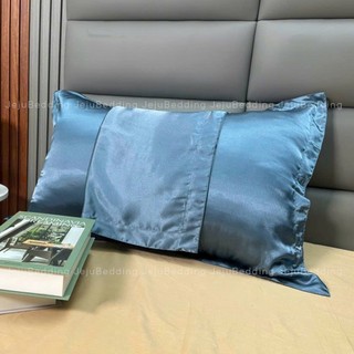 Áo Gối Nằm Phi Lụa JejuBedding – Size 40x60 / 50x70 – Mềm Mịn, Mát Lạnh – Nhiều Màu Cao Cấp