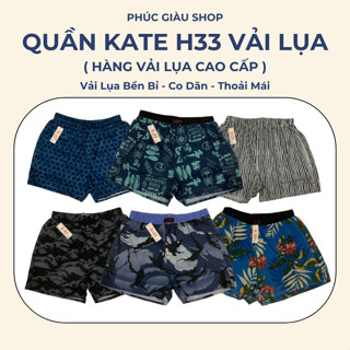 [HÀNG LOẠI 1] Quần Đùi Nam Vải Kate Thoáng Mát, Co Dãn, Quần Đùi Nam Thoải Mái Mặc Nhà
