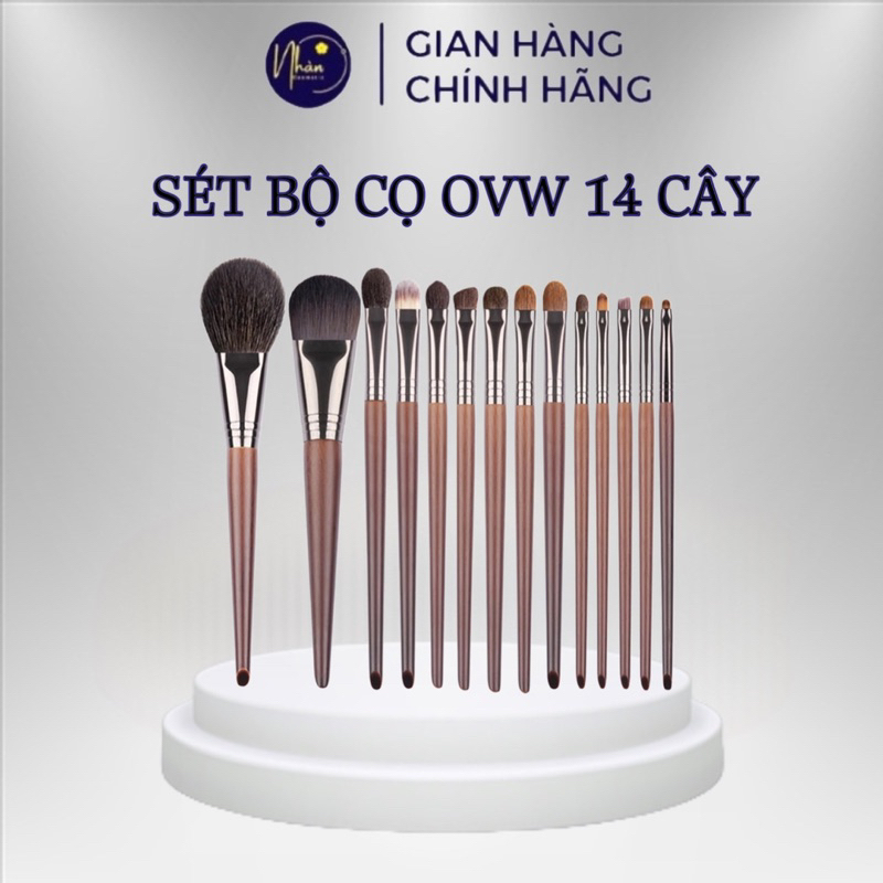 Set 14 cọ lông thú OVW