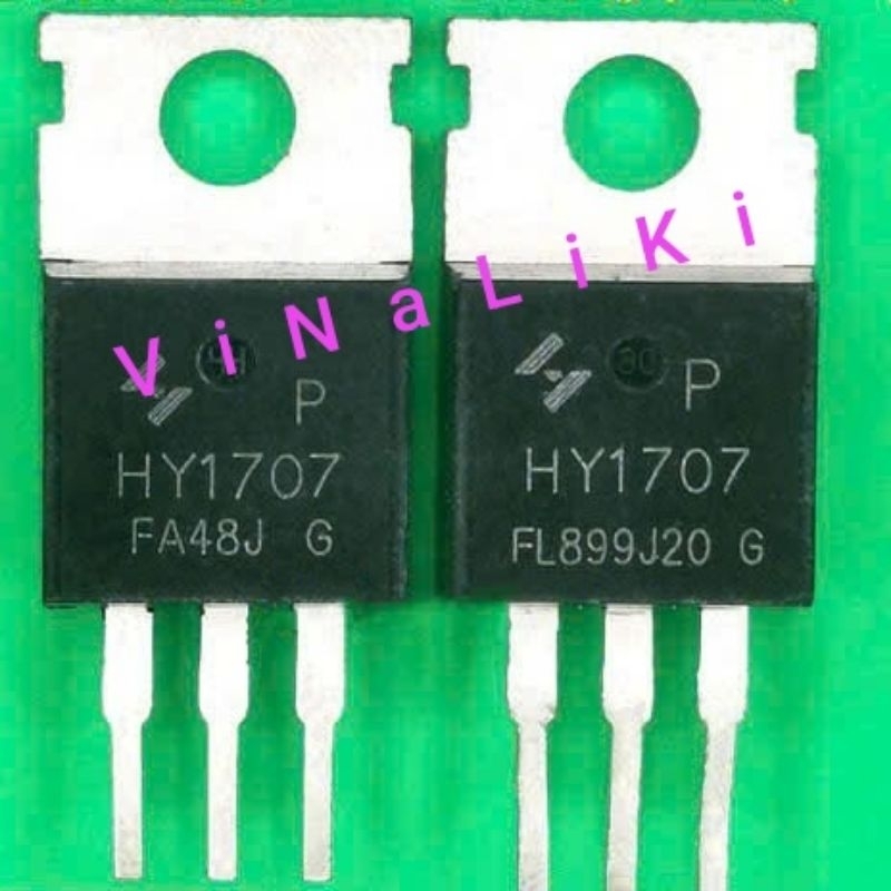 [ Set 100 con ] MOSFET HY1707 70V-80A hàng tháo máy