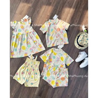 [hm auth] set bộ hè cộc tay cotton quần áo HM AUTH
