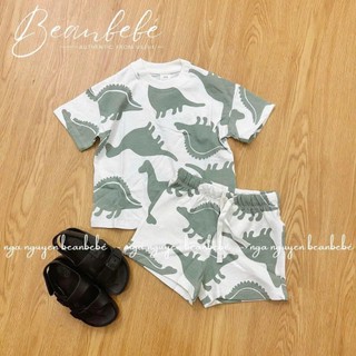[hm auth] set bộ hè cộc tay cotton quần áo HM AUTH