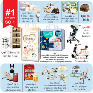 [XẢ KHO NGHỈ BÁN] Tã/Bỉm Quần Dán Gooby/Premium Chống Tràn Hiệu Quả Đủ Size M/L/XL/XXL Cho Bé Từ 6kg - 24kg UmeeBabycare