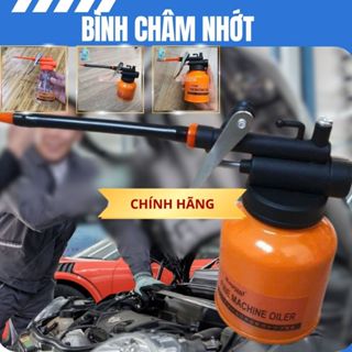Bình châm nhớt vịt dầu 250ml bình xịt dầu nhớt bằng thép hãng KAPUSI japan