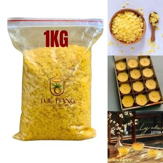   Giá Sỉ  1KG Sáp Ong Vàng Tinh Luyện làm nến thờ cúng cao cấp an toàn - Tuệ Đăng 