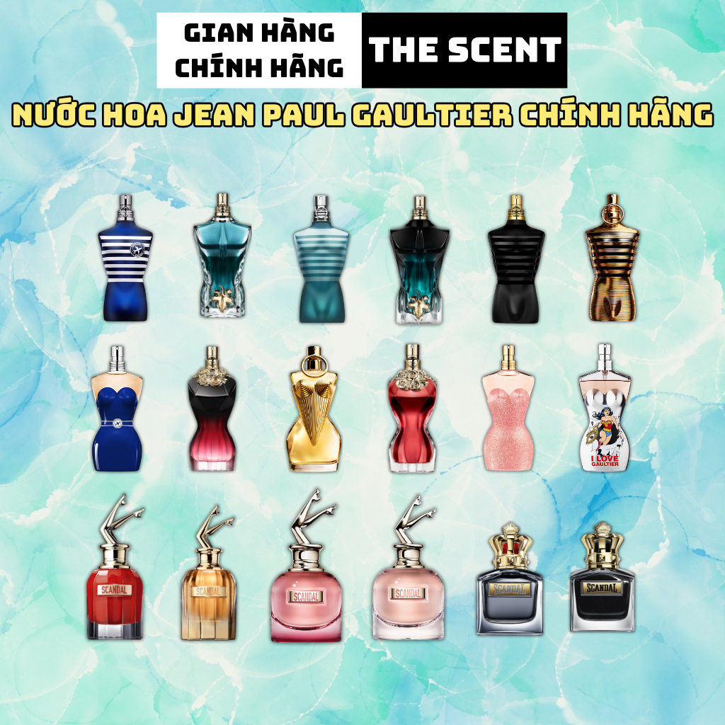 Nước Hoa Nam Nữ Jean Paul Gaultier Chính Hãng, Nước Hoa Nữ Thơm Lâu Jean Paul Gaultier Full Size, Nư