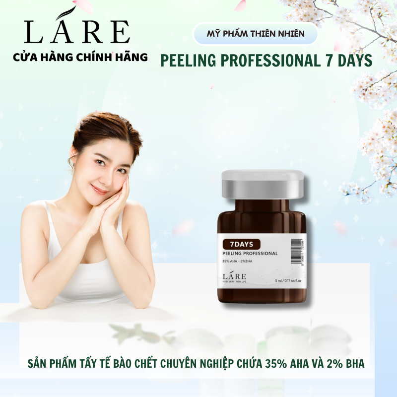 [Chính Hãng] Peel 7 days Thanh Dược - Peeling professional 7 days LÁRE