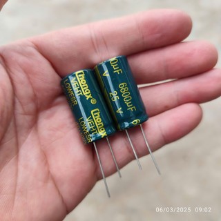 [ Combo 10 Linh Kiện ] Tụ hoá 6800uF 25v (16x30mm)