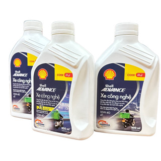  Nhớt Shell Advance Xe Công Nghệ 10w40 Tổng Hợp Cho Xe Số Và Xe Tay Ga 
