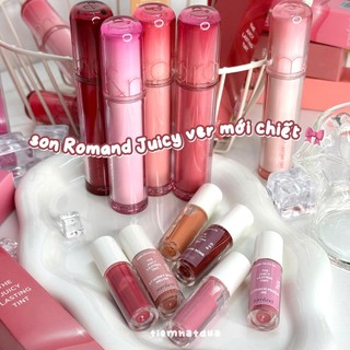 [MÀU MỚI] [SON CHIẾT - ĐỌC MÔ TẢ VÀ HÌNH ẢNH] Son Tint Bóng Hàn Quốc RM Juicy Lasting Tint