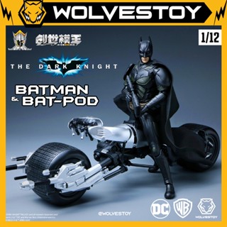 Mô Hình Modoking DC The Dark Knight Batman & Batpod 1/12 Model Kit