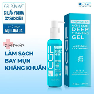 Sữa rửa mặt dành cho da dầu, mụn, sáng da cgf Hàn Quốc