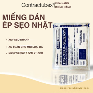 Miếng dán sẹo Eclar Plaster - HISAMITSU Nhật Bản làm mờ phắng sẹo, sẹo sau sinh, phì đại
