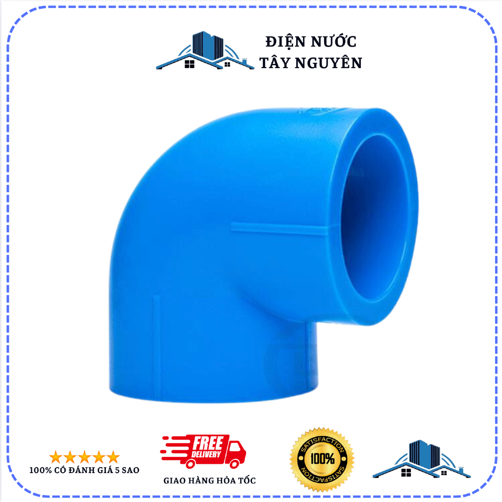Co PPR Nối Ống Nước nóng PPR Góc 90 Tiên Phong - Co PPR Phi 20 - 25 Phụ Kiện Ống PPR Nóng Lạnh