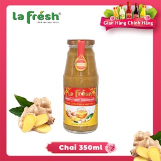 Nước Cốt Gừng Mật Ong LaFresh Đà Lạt - Chai 350ml