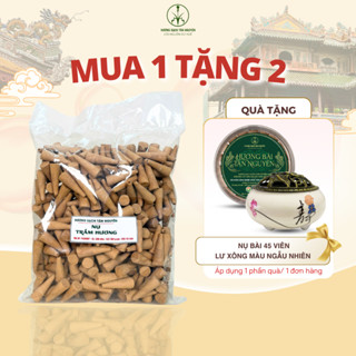 Nụ trầm hương Tân Nguyên, trầm hương xông nhà túi 500g dùng cho thờ cúng, thư giãn