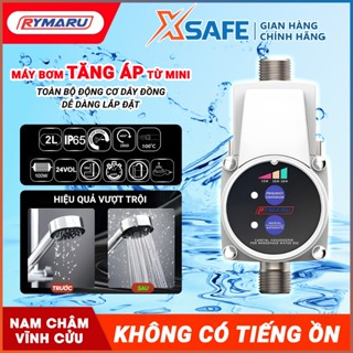 Máy bơm tăng áp RYMARU cho máy giặt, vòi hoa sen, máy lọc nước, công suất 100W Bơm từ mini cho một thiết bị - XSAFE