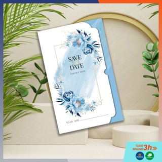 THIỆP CƯỚI GẤP 3 - MS 407