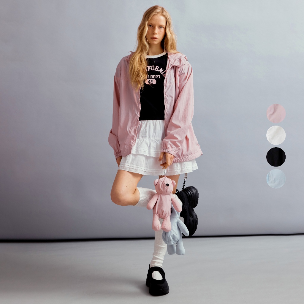 Áo Khoác WHO.A.U Steve Packable Windbreaker_WHJJF2508U