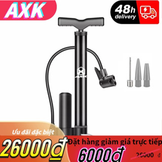 Bơm xe đạp hình chữ T cao cấp 130PSI-150PSI - Bơm cầm tay chắc chắn, nhỏ gọn - Phụ kiện xe đạp/xe máy/xe điện