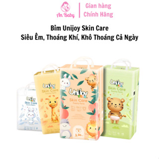 Bỉm Unijoy Skin Care - Siêu Êm, Thoáng Khí, Khô Thoáng Cả Ngày, Đủ Size